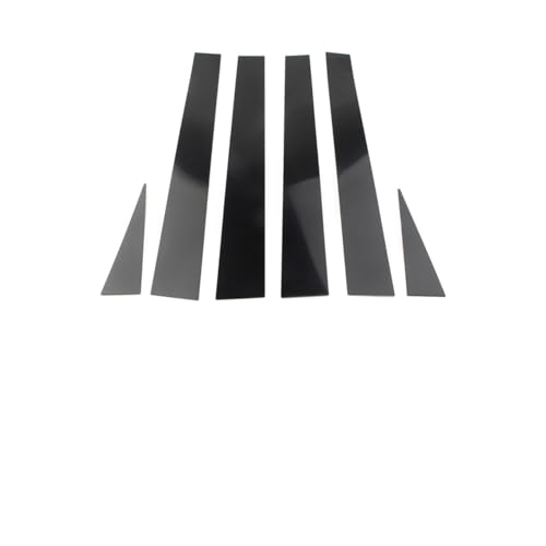 Cubierta de moldura de postes de pilar en fibra de carbono para Toyota Sienna 2002-2010 (6 unidades)