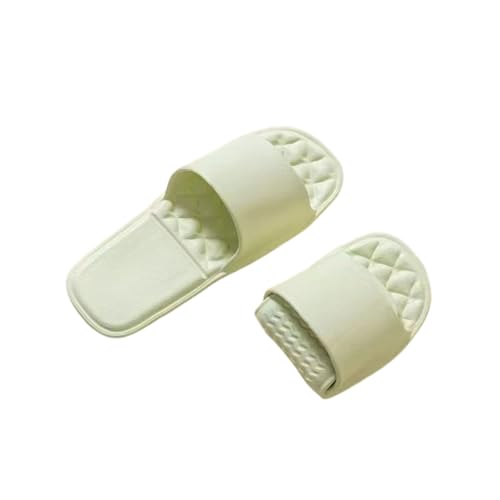 Generisch Zapatillas de viaje para hombre y mujer, ligeras, cómodas para hotel, piscina y exteriores, flexibles, plegables con suela antideslizante, verde, XX-Small