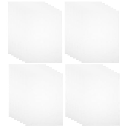 NIYANGLE Papier Calque A4 Transparent 100 Feuilles Semi-Transparentes pour Dessin et Calligraphie Papier à Dessin Fin pour Croquis École et Artistes