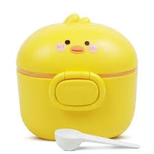nino's Baby Milk Box, Cute Light and Moisture-proof Milk Container, Portable Sealed Box, Adorable Duckling Milk Powder Dispenser, Food Grade Container for Snacks and Nuts, Convenient Storage Solution-image-40