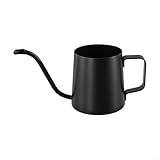 Photo Gallery niceminiwall annaffiatoio in acciaio inox con beccuccio lungo, nero, per interni ed esterni, ugello a collo di cigno di precisione, per piante grasse, piccole piante, patio, giardino (350 ml) Photo Gallery niceminiwall annaffiatoio in acciaio inox con beccuccio lungo, nero, per interni ed esterni, ugello a collo di cigno di precisione, per piante grasse, piccole piante, patio, giardino (350 ml)
