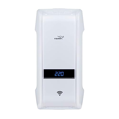 V-Guard Denor iD4 3040 Smart AC Stabilizer for Inverter AC up to 1.5 ton | Voice Control Using Google & Alexa | Smart App Feature | Filter Cleaning Notification | 3 Year Warranty by V-Guard | White