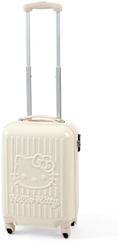 （11:00時点） サンリオ(SANRIO) キャリーバッグ 29L ハローキティPC・ABS樹脂・ポリエステルTSAロック対応（ダイヤルロック式） 4輪キャスター キャリーバー3段階調整 対象年齢3才以上 742571