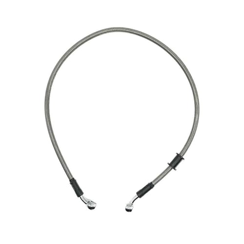 Manguera de freno de moto plateada trenzada de 10mm para embrague hidráulico