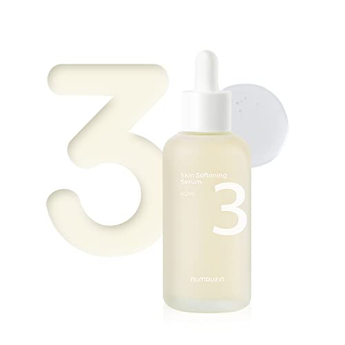 numbuzin No.3 Skin Softening Serum | Pore Care, Textured Skin, Bifida, Galactomyces, Niacinamide, Adenosine, Panthenol | Korean Skin Care for Face (2.70 Fl Oz)