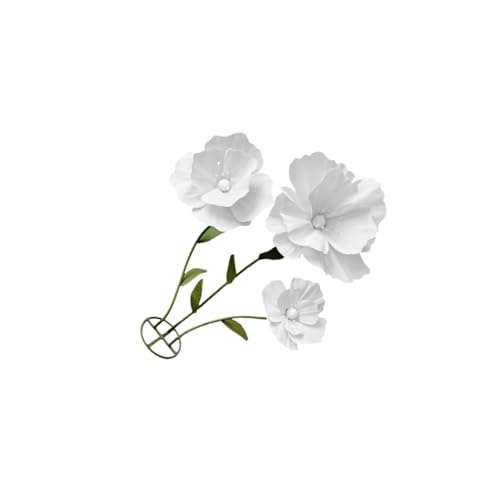 Compositions florales de grande taille design premium blanc 160 cm pour réception - 3