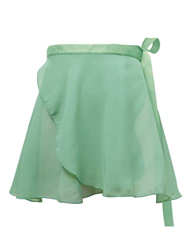 Image of Daydance Girls Women Sheer Ballet Skirts Wrap Chiffon Over Scarf for Dancing