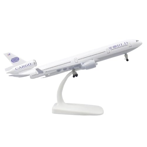 Modelo de avión de metal McDonnell 20 cm escala 1:400 con tren de aterrizaje