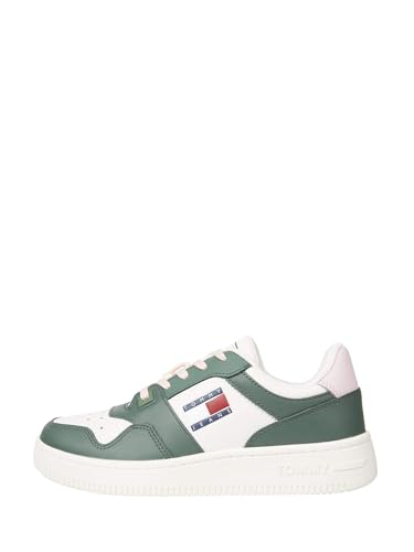 Sneakers Tommy Jeans Retro en cuir d'une qualité exceptionnelle