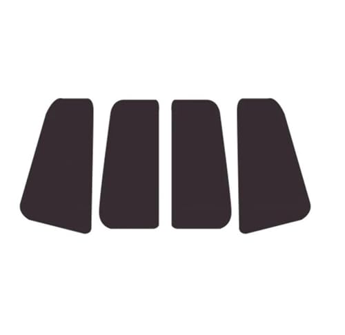 Pare-soleil pour Tesla Model X 2024 de vitres latérales pour une protection UV