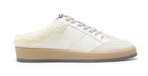 Mi.iM Sabot Rubber Sole Slip-on Star Sneaker