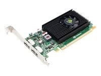 Tarjeta gráfica PNY Quadro NVS 310 de 512MB DDR3 con perfil bajo para PC de oficina