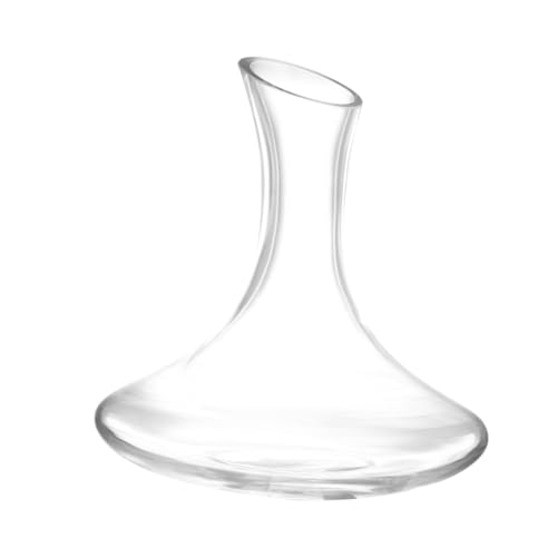 COLLBATH 1pc Decanter Wine Red Wine Carafe Wine Canister Drink Distributor Hand Blown Wine Fruit Juice Beverages Bottle Pitcher Classics Pierced Pitcher Wine Vase Wine Breather Glass