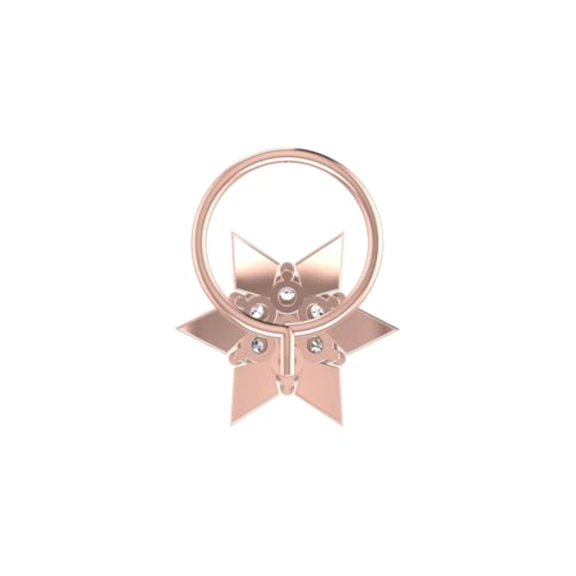 Women's 9K BIS Hallmarked Rose Gold Stud Nosering