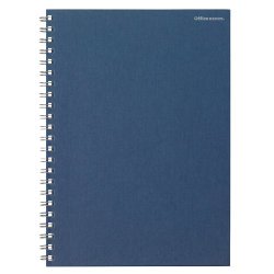 A4 Wirebound Manuscript Book Ruled 80gsm