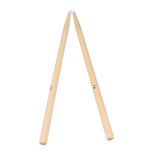 Baquetas profesionales de madera arce 7A con punta de nailon miniatura 4