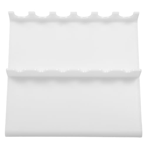 iplusmile Laboratory Pipette Stand 6 Holes Plastic Linear Pipettor Holder Micropipette Rack Lab Pipette Storage Holder Experiment Accessory