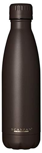 Scanpan Bouteille isotherme en acier inoxydable 500 ml Sans BPA 24 h de refroidissement et maintien au chaud 12 h Cover