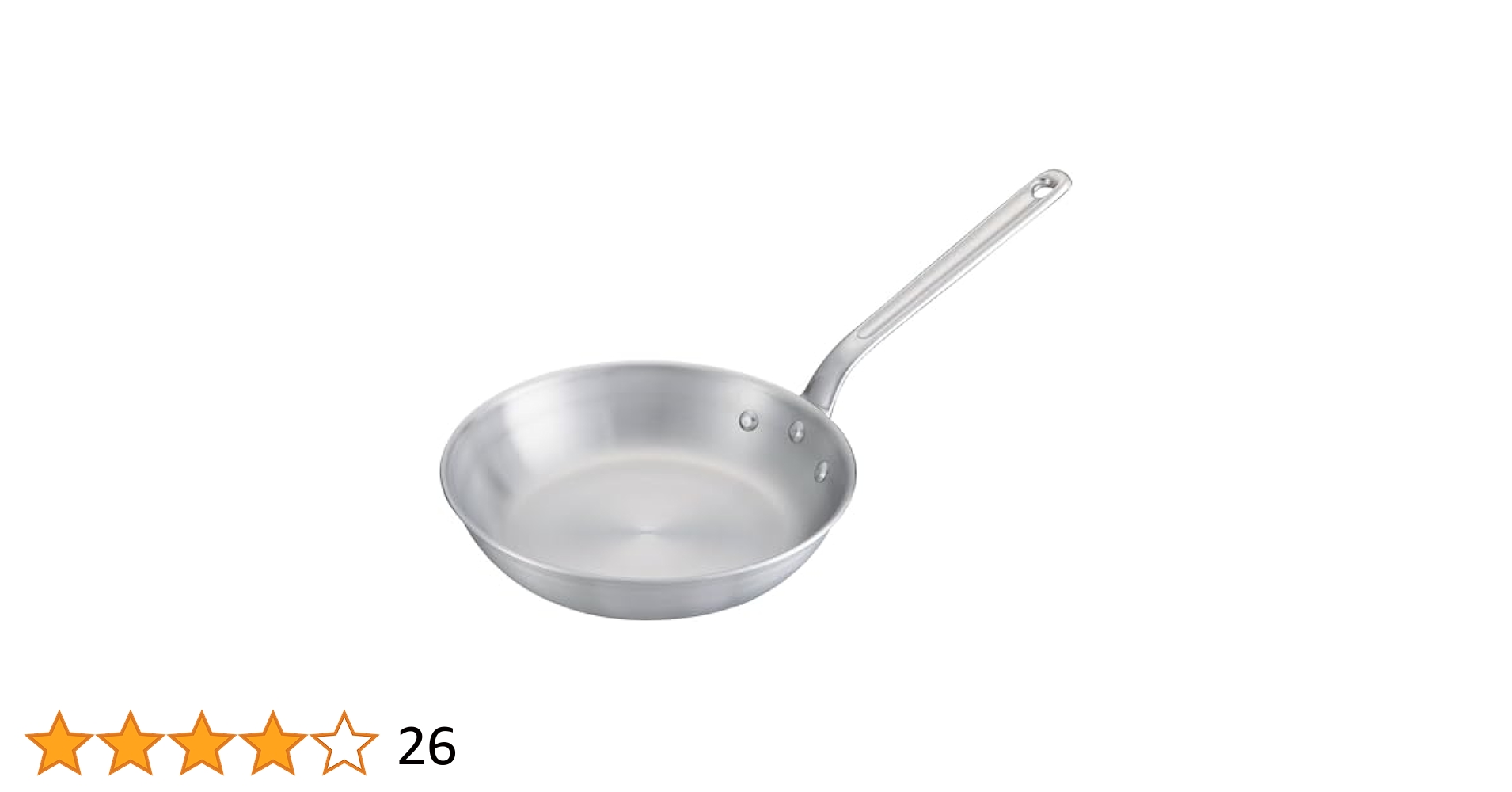 Amazon｜中尾アルミ製作所 フライパン アルミニウム製 24cm 日本