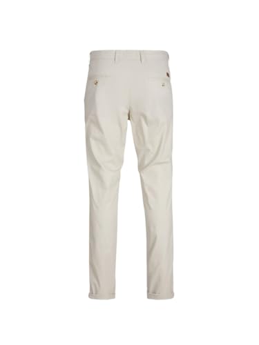 JACK & JONES Herren JPSTMARCO JJSUMMER Chino Hose, Moonbeam,32W / 32L – Ansicht 2