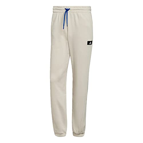 Adidas Mens Future Icon 3-Bar Pants Wonder White Small