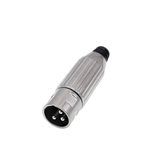 Connecteur XLR 3 broches mâle et femelle pour câble audio de microphone et haut-parleur