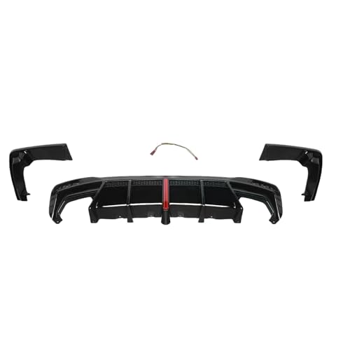 Difusor trasero para BMW Serie 5 G30 G31 G38 (2017-2023) con acabado deportivo