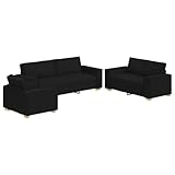 conjunto sofa 3+2 plazas baratos 【Usos versátiles】 Ideal para cualquier ambiente, transforma salas de estar en espacios acogedores. Ya sea para recibir a invitados o disfrutar de un momento tranquilo, este conjunto se adapta fácilmente. Perfecto para casas modernas, crea un ambiente estiloso y cómodo que se adapta a diferentes necesidades. Su versatilidad y espacio lo hacen ideal para reuniones y entretenimientos familiares.