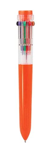 YAFA 10 Color Pen, Orange (51214)