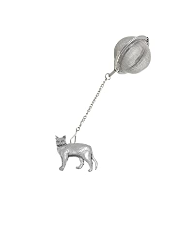 Infuseur chat de Birmanie en acier pp-c04 pour vos pauses thé