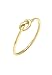 Produktbild Elli PREMIUM Ring Damen Knoten Geo Minimal in 375 Gelbgold