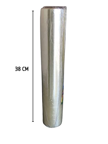 Bobina de Plástico Filme Pvc - Bobina 38cm X 300m Prático E Resistente