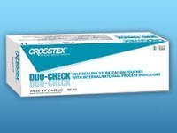 SCXS PT# SCXS- Duo Check Sterilization Pouch 3.25'x5.25' 200/Bx by, Crosstex International