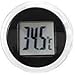 ALLOMN Indoor Outdoor Thermometer, Mini Small Car Bicycle Motor Bike Digital Thermometer Celsius Car Celsius Kitchen Digital Thermometer