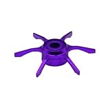 ダイワ用 スタードラグ アルミ製 超軽量 6.3g ベイトリール 左右兼用 daiwa スティーズ ジリオン アルファス タトゥーラ 適用 カスタムパーツ (パープル)