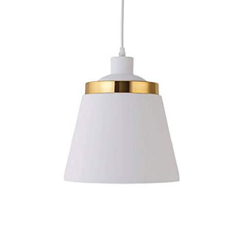 Lampe à suspension à tête unique en métal pour lustres de décoration intérieure pastorale