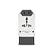 Travel Smart All-In-One Adapter with USB; 3 Outlets; US, Europe, UK, Italy, Spain, China