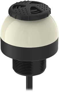 BNE K50L2RGB7ALS, RGB Audible Indicator, 7-Color, LED, 50mm Dome, 10-30Vdc, Input: Bimodal, 2m Cable, 802153