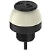 BNE K50L2RGB7ALS, RGB Audible Indicator, 7-Color, LED, 50mm Dome, 10-30Vdc, Input: Bimodal, 2m Cable, 802153