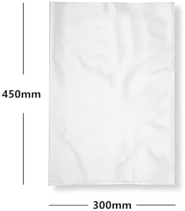 Bag It Plastics Polythene Food Grade Storage Bags | 12" x 18" / 300mm x 450mm | Pack of 50 | Suitable for Freezer's, Sandwich's, Fruit, Clear Plastic Bags