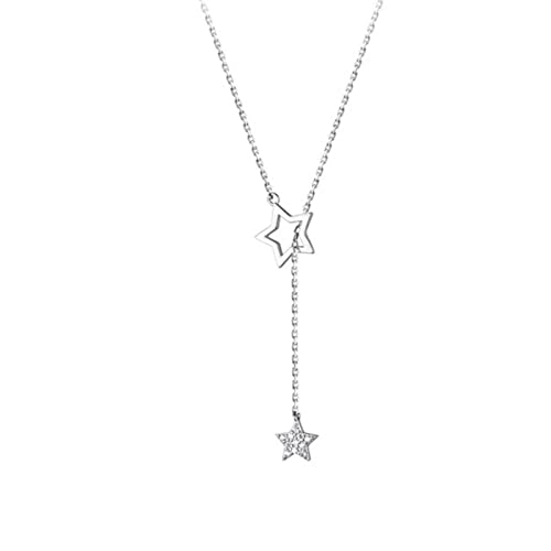 Collier ras du cou argent etoile pour illuminer vos tenues de fetes