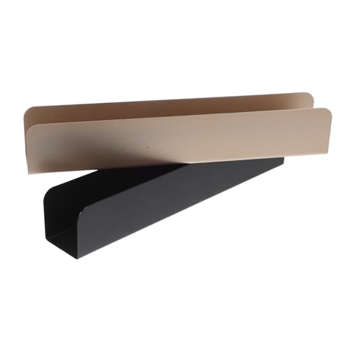 VALICLUD 2 Piezas Galletas U Shape de Antiadherentes y Herramientas de Horneado para Galletas Creativas Uso Hogar o Repostería Profesional Negro y Dorado