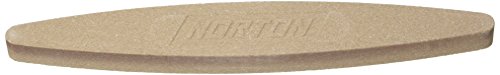 NORTON Piedra afilar ovalada 35x13x240mm Grano 90 Máximo 10rpm Indicado para herramientas agrícolas Beige