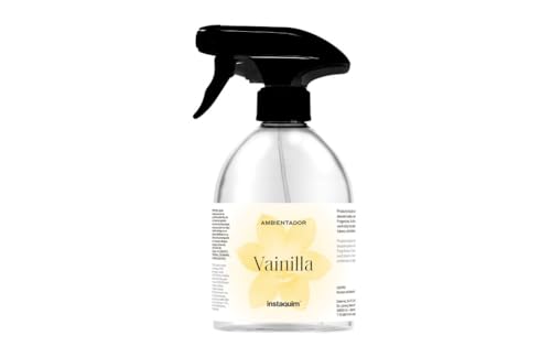 INSTAQUIM - Ambientador de Vainilla | 500 ML | Ideal para Mantener un Buen Aroma en Negocios, Empresas o Hogares | Neutralizador de Olores | Quitaolor