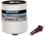 OEM Water Separating Fuel Filter w/Black Sensor for Mercury/Mariner V-6 EFI Outboards 1995 & Earlier Ships Fast Priority Mail!