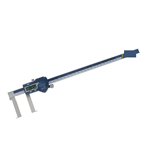 Calibrador digital de ranuras internas de 30-300 mm con puntas planas para mediciones precisas