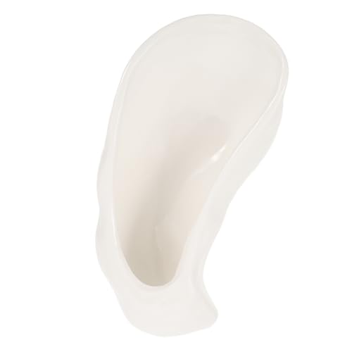 MAGICLULU plato de ostras de cerámica condimento tazón de chips y salsa plato con tapa soja alimento plateros de cocina planchas de cocina platos de cena plato de cerámica para servir