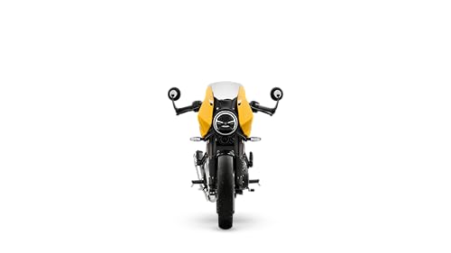 Image of TRIUMPH Thruxton 400 Motorcycle /Bike Metallic Racing Yellow Booking for Ex-Showroom Price
