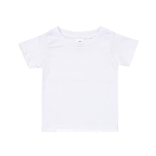 Pro Club Infant Short Sleeve Tee, White, 12 Month