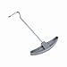 Luatoxry Tent Hook Remover, Steel Tent Stake Puller, Portable Tent Peg Nail Puller Tool, Sturdy Tent Floor Nails Lifter with Plastic Handle for Camping, Outdoor Sports, 6.4x3.46in
